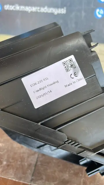 Mercedes W205 C Serisi Sol Far Boş Kasa 2013-2018 Sıfır