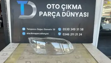 Volkswagen Polo Sağ Far Camı 2016