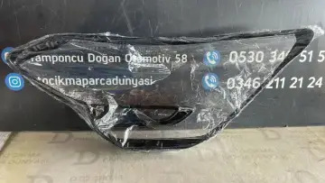 Renault Megane 4 Sağ Far Camı Yeni Sıfır