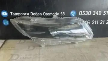 Honda Civic Sağ Far Camı 2012