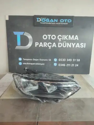 Passat B8 Sağ Boş Merceksiz Far