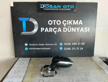 Volkswagen Passat B8 Katlanır Sol Dikiz Aynası