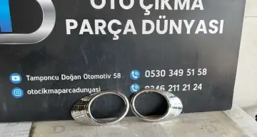 Peugeout Partner Sis Farı Çerçevesi Set