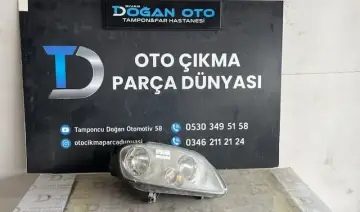 Volskwagen Caddy Sağ Ön Far Çıkma