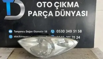 Hyundai I20 Sol Ön Far Çıkma Orjinal