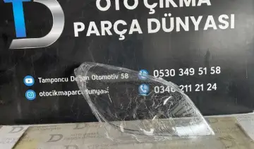 Opel Astra H Sağ Far Camı