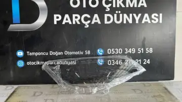 Opel Astra J Sağ Ön Far Camı