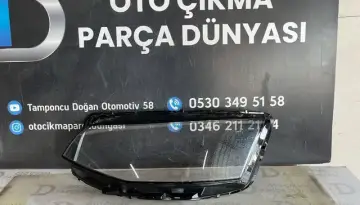 Volkswagen Transporter Sol Ön Far Camı Sıfır