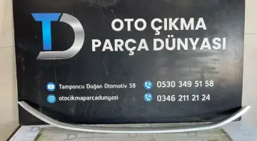 Fiat Egea Ön Panjur Çıtası Krom Sıfır
