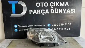 Fiat Fiorino Sağ Far Çıkma Orjinal