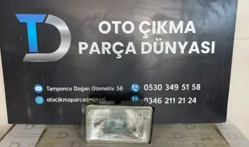Tofaş Murat 131 Sol Far Orjinal Çıkma