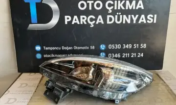 Renault Scenic 3 Sol Far Orjinal Çıkma (12-16)