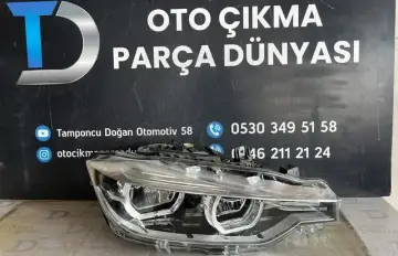 BMW 3 Serisi F30 Sağ Far Orjinal Çıkma