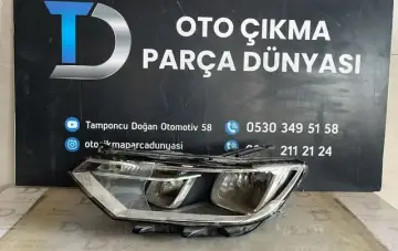 Volkswagen Passat B8 Sol Far Orjinal (Camı Kırık)
