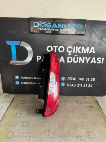 Fiat Doblo 4 Arka Sağ Stop Camı Kırık (15-23)
