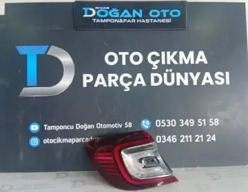 Renault Captur Sol Arka Stop Orjinal Çıkma(20-26)