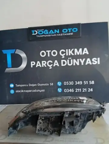 Volvo S60 Sağ Far Merceksiz Orjinal Çıkma (05-10)