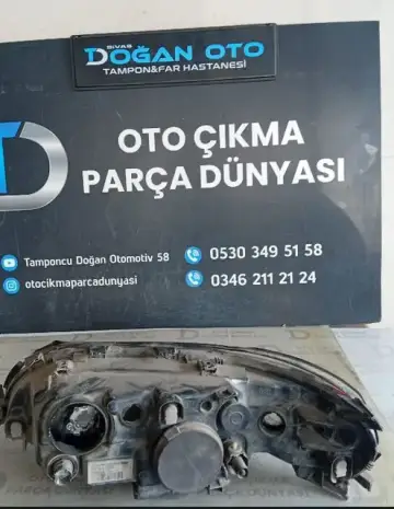 Volvo S60 Sağ Far Merceksiz Orjinal Çıkma (05-10)