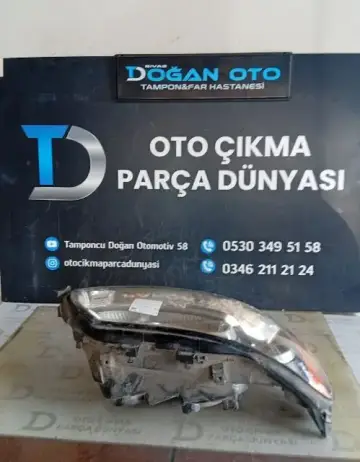 Volvo S60 Sağ Far Merceksiz Orjinal Çıkma (05-10)