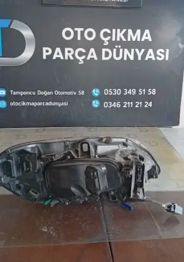 Volvo Xc 60 Sol Far Cam Çatla Orjinal Çıkma (13-17)