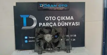 Citroen C5 Radyatör Fanı Orjinal Çıkma (08-17)