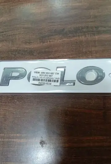 Volkswagen Polo Arka Yazı (10-17)