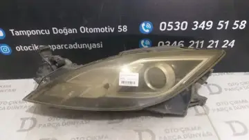 Mazda 6 Sol Far 06-08 Mercekli