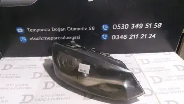 Volkswagen Polo Sağ Far 10-14