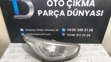 Hyundai Accent Blue Sağ Far 15-18