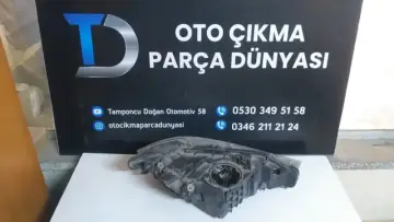 BMW 3 Serisi Sol Far F 30 12-15